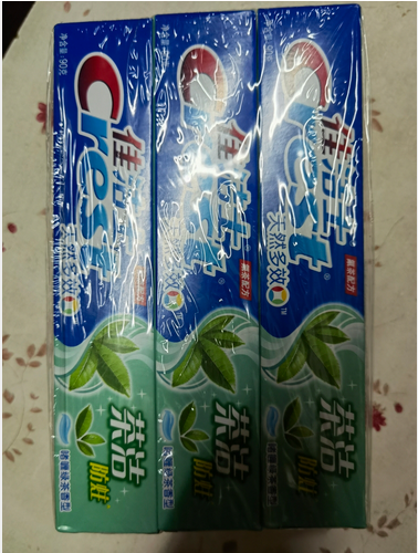 佳洁士茶洁牙膏90g*6 防蛀清新口气 含氟牙膏晒单图