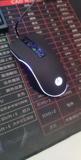 HP/惠普M200有线办公鼠标有声台式电脑笔记本电竞游戏专用鼠标USB黑色有声款晒单图