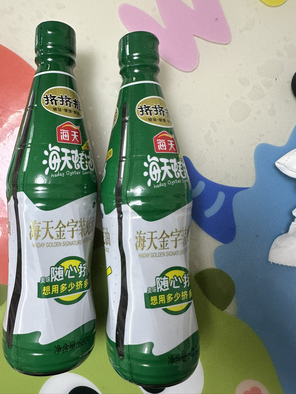 海天金字装蚝油680g*2家用鲜味蚝汁增鲜提味调味烹饪火锅烧烤调味品晒单图