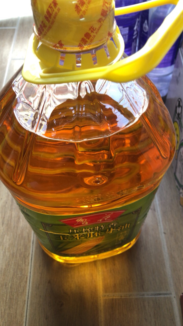鲁花压榨特香玉米胚芽油5L 食用油 粮油 礼品 家用炒菜 植物油 营养健康轻食 送礼佳品 纯正物理压榨 香浓味美 团购晒单图