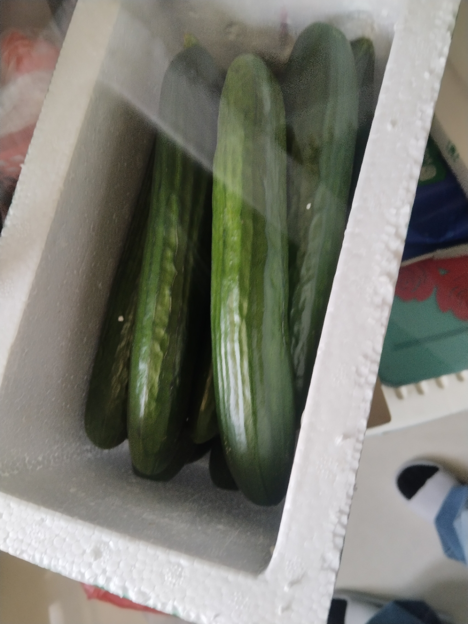[西沛生鲜]水果黄瓜寿光蔬菜生吃脆新鲜 净重3斤 青瓜荷兰当季无刺小黄瓜现摘晒单图