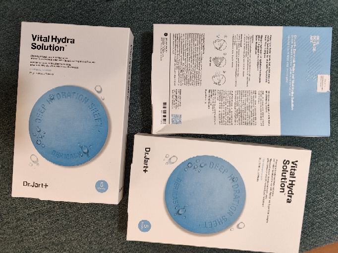 蒂佳婷(Dr.Jart+)药丸面膜蓝色药丸面膜女男泡泡面膜急救补水保湿(5片/盒)蓝色深层补水 三盒装晒单图