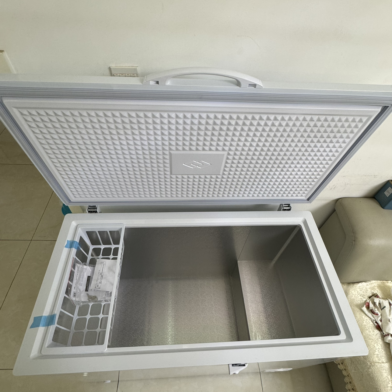 星星(XINGX)BD/BC-203QE家用小型冰柜 卧式冷柜预涂内胆单温厨房商用保鲜设备203升自动减霜1级能效晒单图