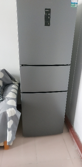 容声(Ronshen)252升三开门电冰箱变频风冷一级能效节能家用风冷无霜节能墨韵灰艺术外观BCD-252WD18NP晒单图