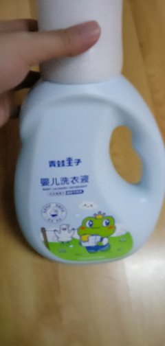 青蛙王子婴儿洗衣液4斤特惠装新生婴幼儿宝宝专用儿童洗衣液晒单图