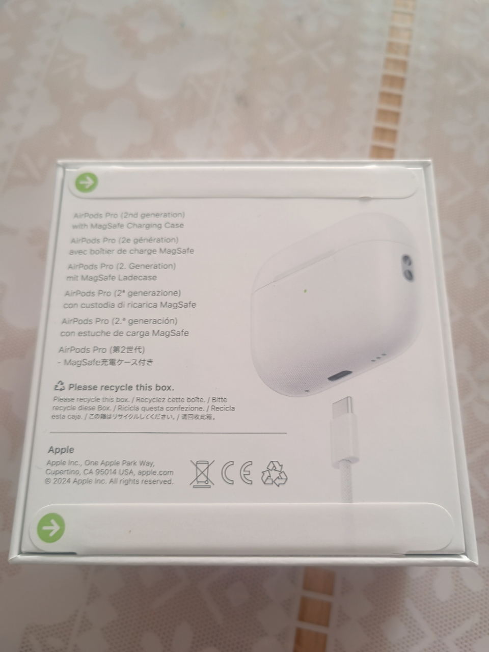AirPods Pro (第二代) - 配 MagSafe 充电盒 (USB‑C)MTJV3CH/A晒单图
