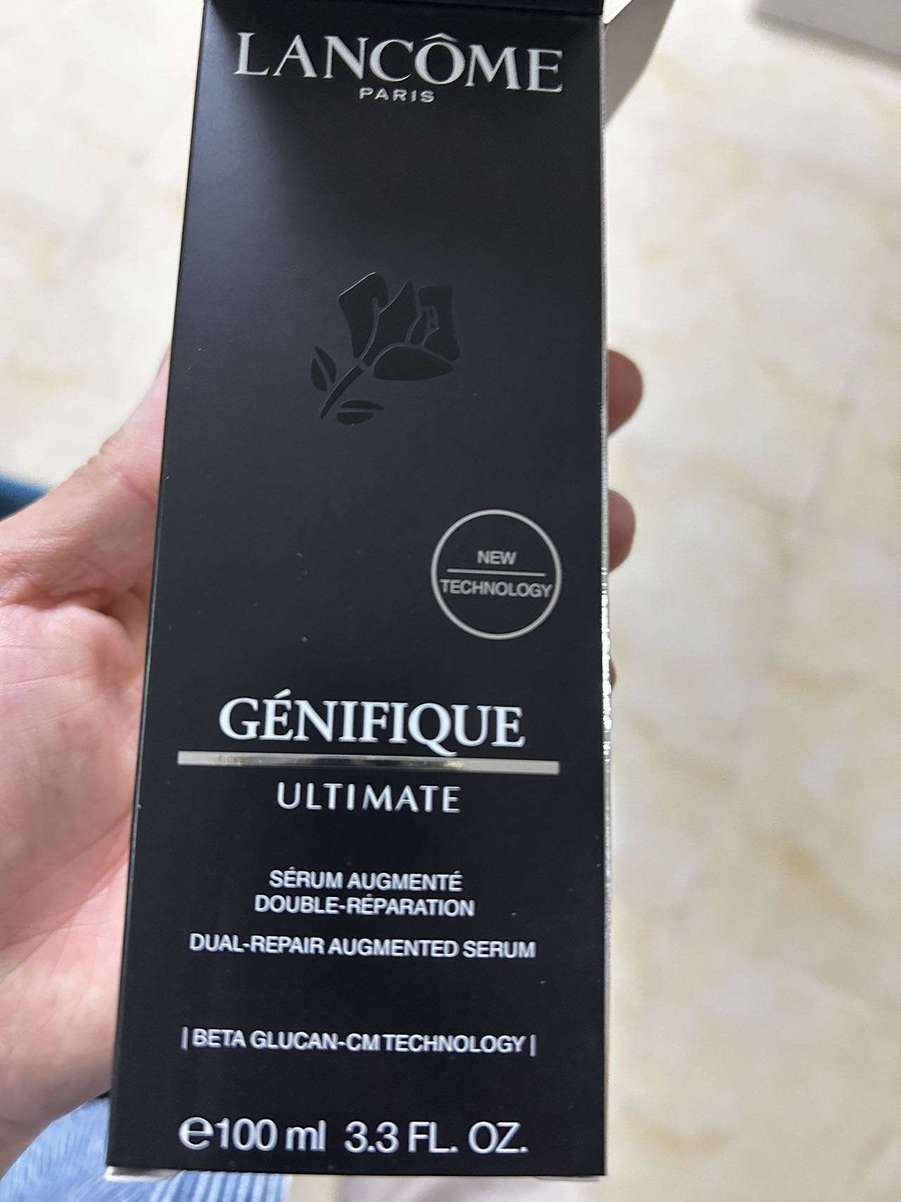 兰蔻(LANCOME)小黑瓶精华肌底液强韧修护肌底改善干燥细纹保湿补水紧肤淡皱 精华肌底液100ml+7ml晒单图