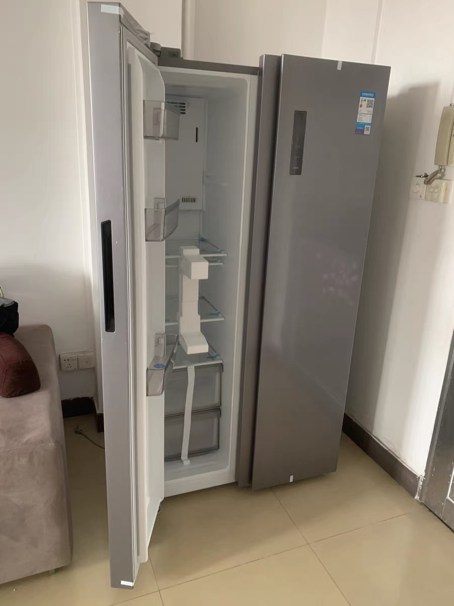 美的(Midea)570升双开门对开门一级能效变频节能风冷无霜大容量家用电冰箱BCD-570WKPM(E) 国补晒单图
