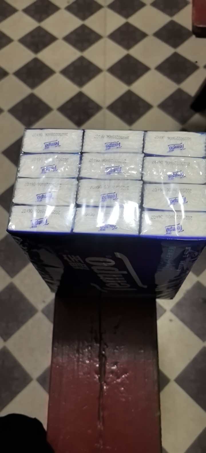 Tempo得宝经典无香迷你手帕纸7片36包纸巾 4层加厚外出迷你便携小包装无香卫生纸餐巾纸(新旧包装交替发货)晒单图