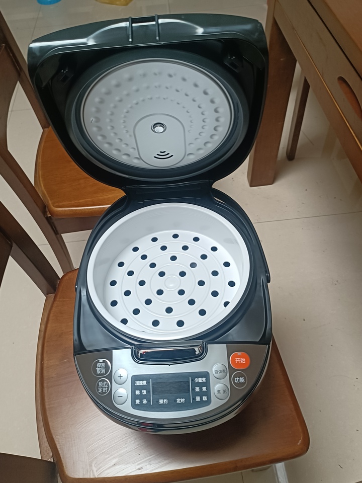 苏泊尔(SUPOR) 电饭煲4L家用2-3-4人 多功能智能 厚釜内胆预约电饭锅 咖啡色 CFXB40FC829D-75晒单图