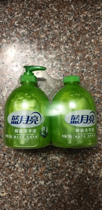 蓝月亮 洗手液500g瓶+500g瓶补组合套装 芦荟抑菌洗手液 清洁抑菌 滋润清爽保湿 温和不刺激晒单图