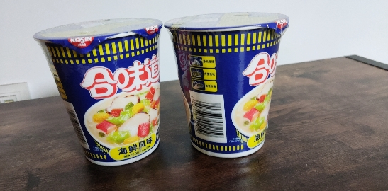 日清 合味道方便面 海鲜风味 76g/杯 6杯装 杯面速食方便面网红泡面桶面晒单图