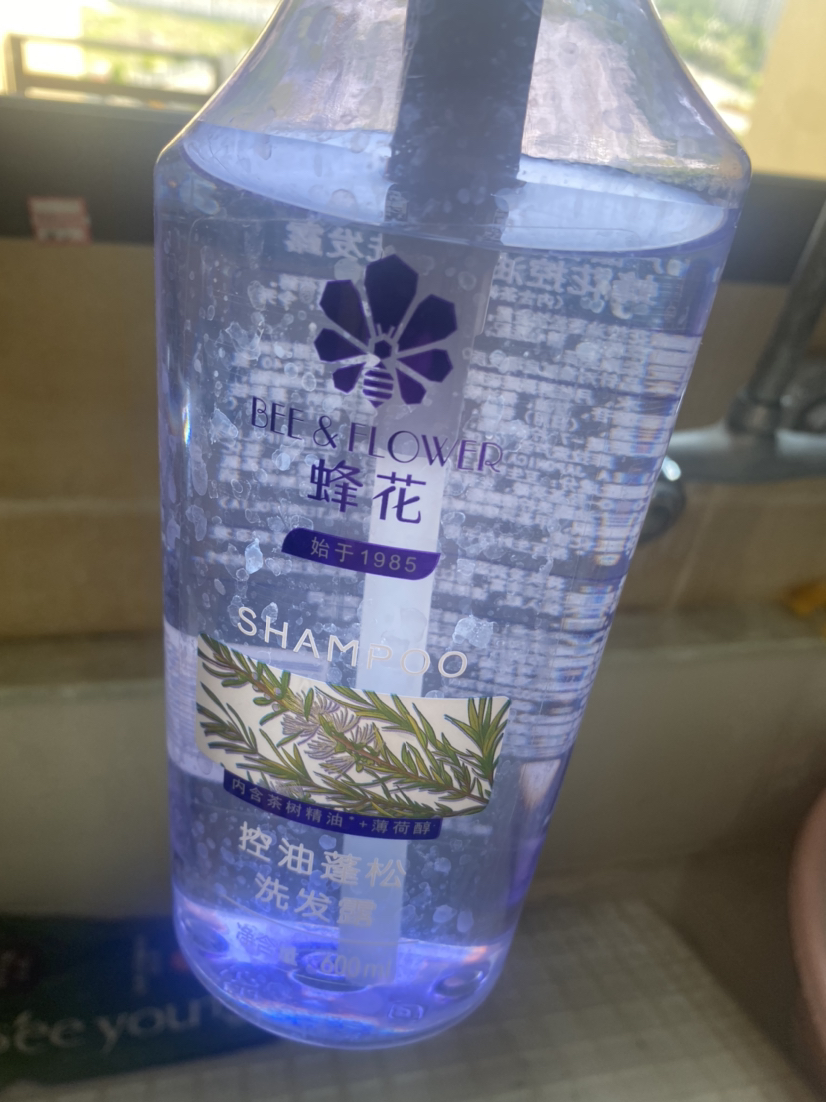 蜂花洗发露控油蓬松保湿清洁男女洗发水官方正品600ml装晒单图