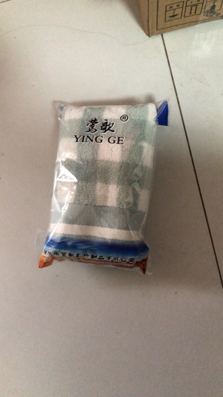 莺歌 彩格毛巾 75*35 (颜色随机)条晒单图