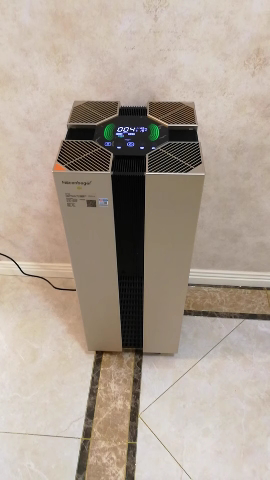诺森柏格(Nocenbeger)大空间全屋智能空气净化器家用除甲醛二手烟雾霾PM2.5 智能无线控制 H8晒单图