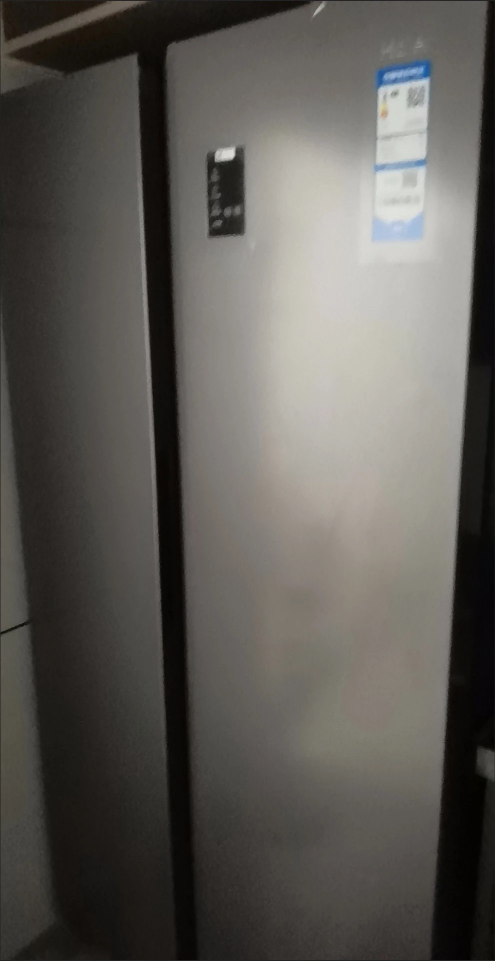 海尔(Haier)538升对开门嵌入冰箱 一级双变频节能 精控多路送风 智+魔方视窗 BCD-538WGHSSEDB9晒单图