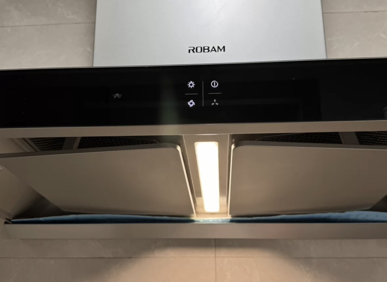 老板(Robam)22m³变频双腔油烟机抽油烟机单烟机吸油烟机欧式脱排油烟机自营免拆洗顶吸烟机60X2S(60D1S同款晒单图