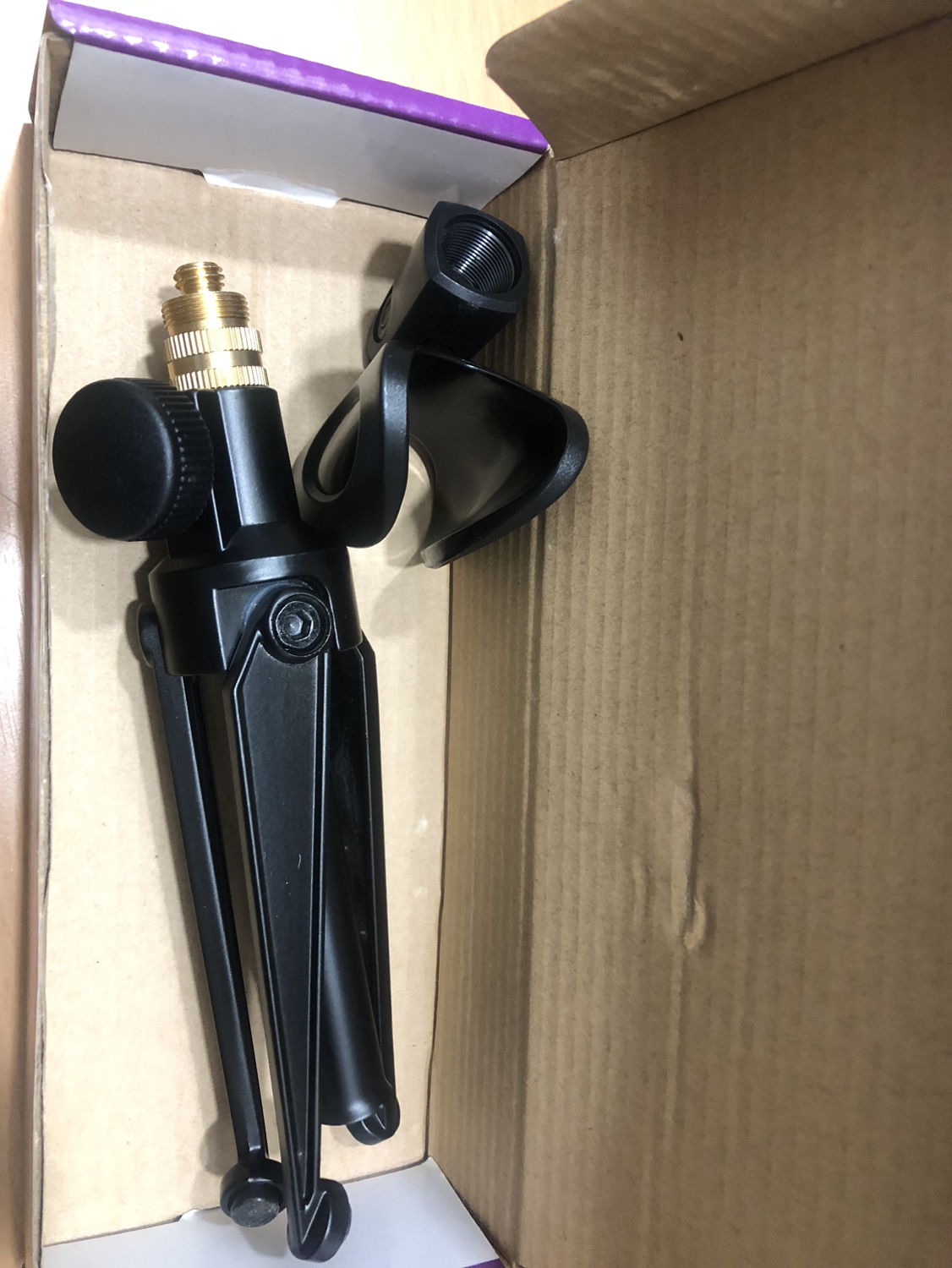 启诺QN-RE10话筒桌面支架晒单图