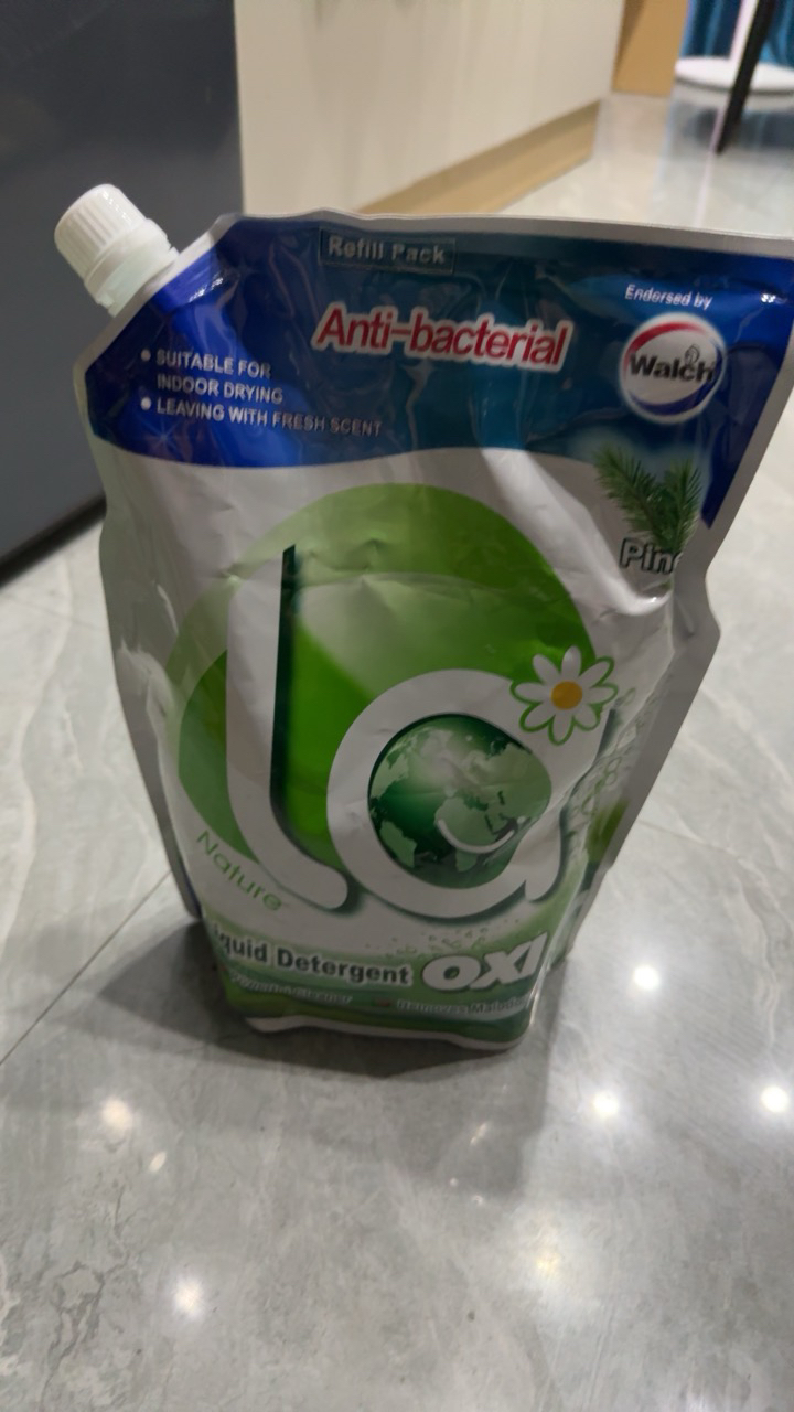 威露士la有氧洗衣液松木清香2L袋装带瓶嘴 除菌除螨 香味持久留香 除螨率99.9%晒单图