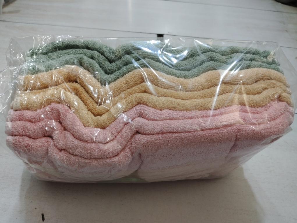世纪金鹰 竹纤维波浪毛巾 125g/条晒单图