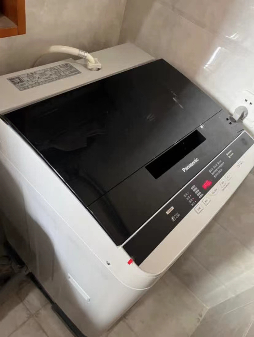 [吴磊推荐]松下波轮洗衣机全自动家用10公斤大容量节能省电省水快速洗轻柔洗桶自洁风干防霉XQB100-1Q1A晒单图
