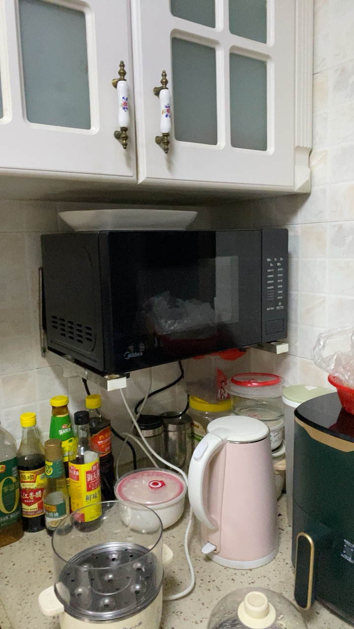 美的微波炉M22J家用新款台式平板20L易清洁内胆正品小型速热晒单图