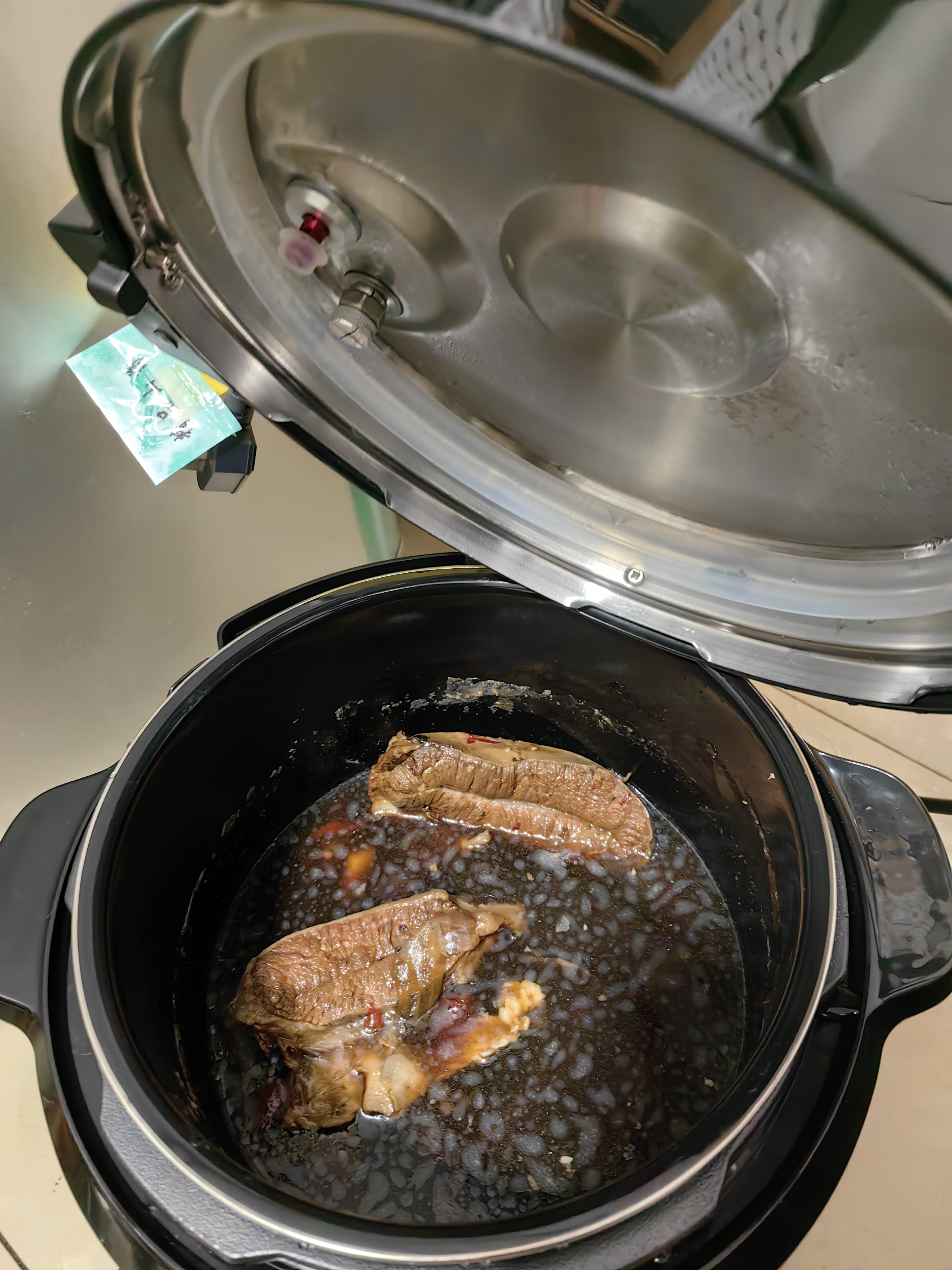 九阳(Joyoung)电压力锅电高压锅家用5L多功能智能锅大容量饭煲 Y-50C81-G(单胆款)晒单图