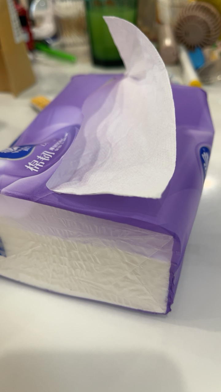 维达棉韧立体美4D压花抽纸3层S码90抽20包 家用实惠装餐巾纸面巾纸卫生纸纸巾(整箱销售)(新旧包装交替发货)晒单图