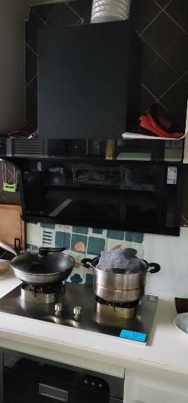 老板[星辰系列]抽油烟机顶侧小黑翼双吸三吸 侧吸油烟机25家用大吸力 油烟机20A8S晒单图