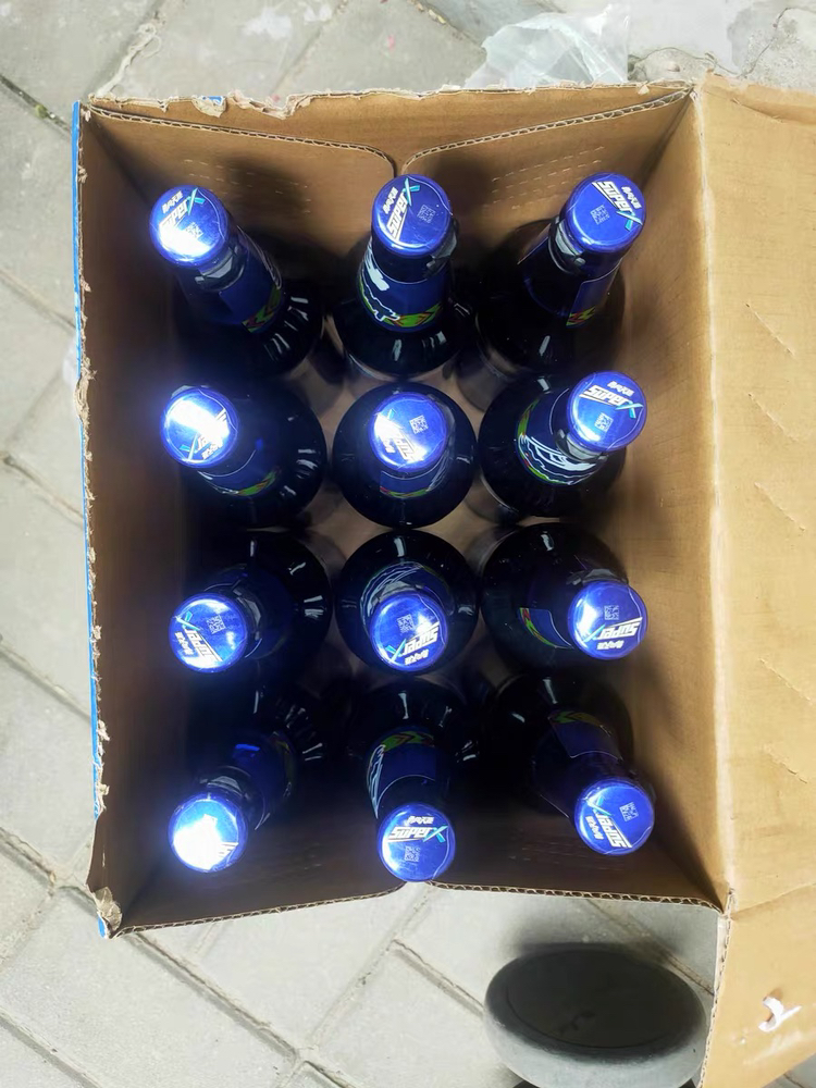 雪花啤酒(Snowbeer)勇闯天涯 superX 500ml*12瓶 [雪花小蓝瓶]晒单图
