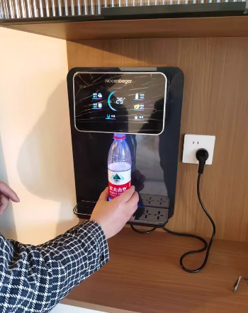 诺森柏格(Nocenbeger)净水器1200G鲜活双出水 X6Pro家用净水机RO反渗透过滤器厨下直饮净水器晒单图