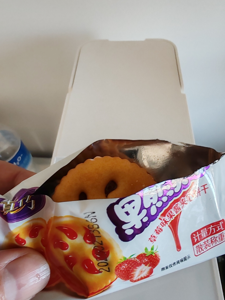 [20包] 真巧夹心饼干美味饼干果酱休闲整箱零食独立批发早餐口味小包装口味随机发货晒单图