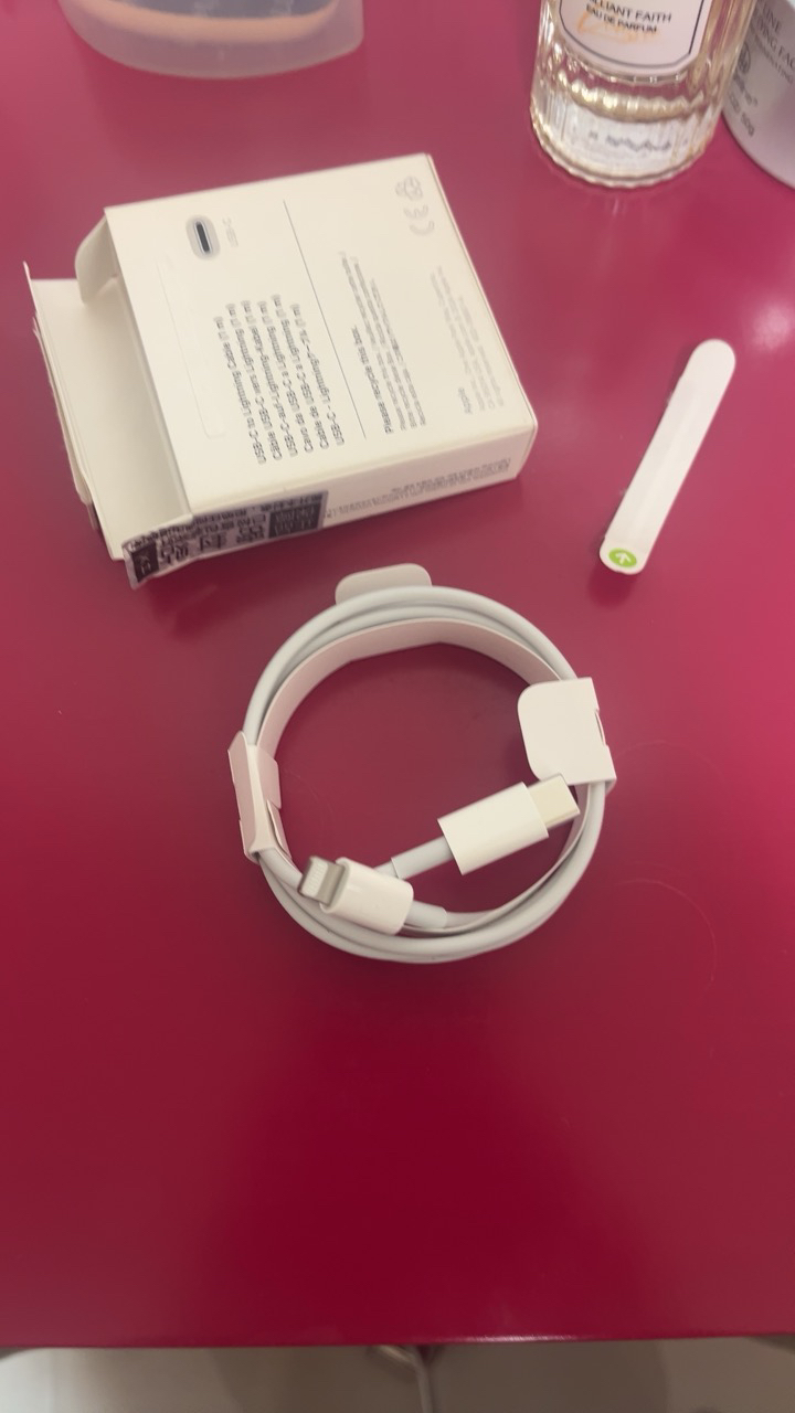 Apple原装数据线 USB-C转Lightning/闪电快速充电线iPad 连接线适用iPhone5-14系列晒单图