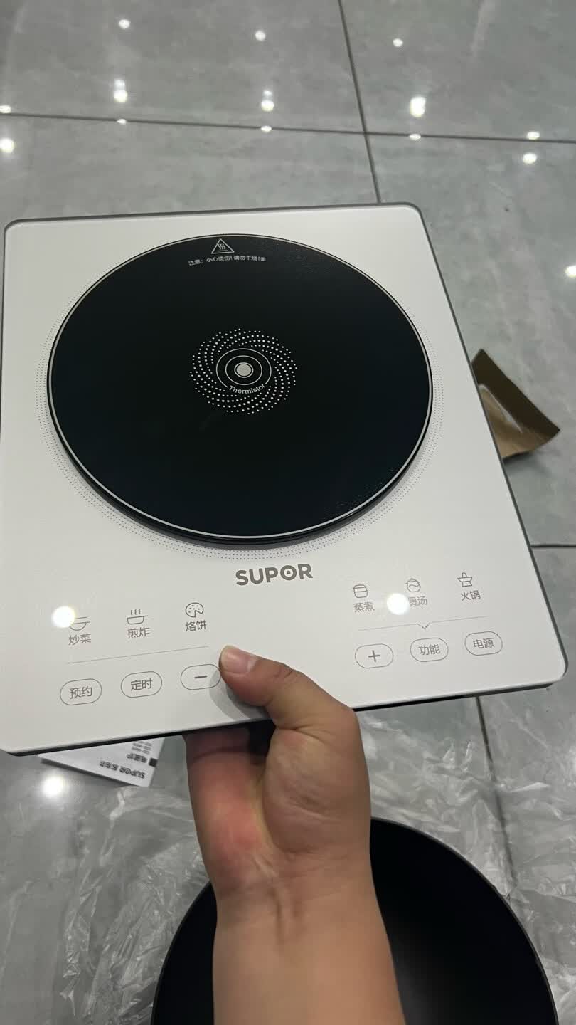 苏泊尔(SUPOR)家用智能电磁炉爆炒大功率 电磁炉套装锅电磁灶电火锅一体防水 C22-IA815(单炉款)晒单图