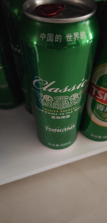 青岛啤酒经典10度550*18罐啤(电商尊享)晒单图