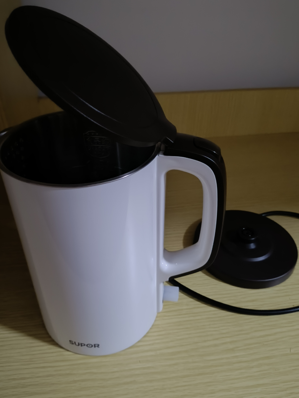 苏泊尔(SUPOR)电水壶1.5L大容量自动断电电热水壶保温防烫防干烧自动断电不锈钢内胆烧水壶15T66B晒单图