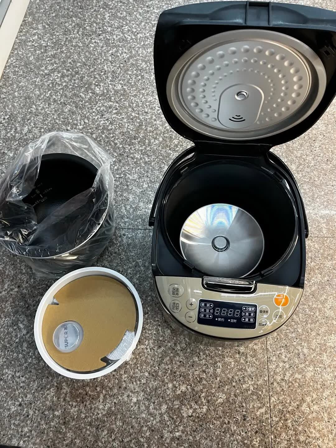 苏泊尔(SUPOR)智能电饭煲电饭锅5L容量球釜内胆多功能智能预约不粘内胆蒸煮米饭 CFXB50FC59-75晒单图