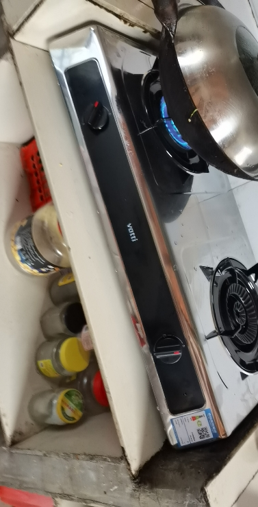 华帝(VATTI)家用燃气灶液化气煤气灶双灶台式不锈钢面板5kW猛火灶双灶台灶具JZY-i10112T晒单图