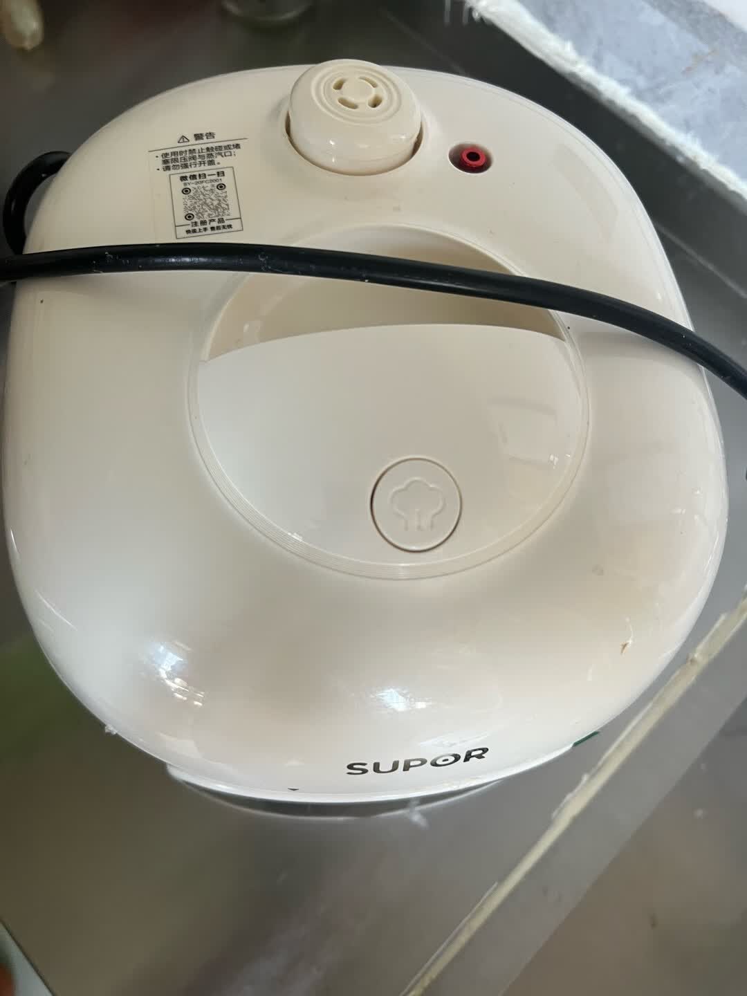 苏泊尔(SUPOR)电压力锅家用 1-2人使用迷你压力锅2L白陶晶内胆高压锅 智能预约电饭煲电饭锅SY-20FC2001晒单图