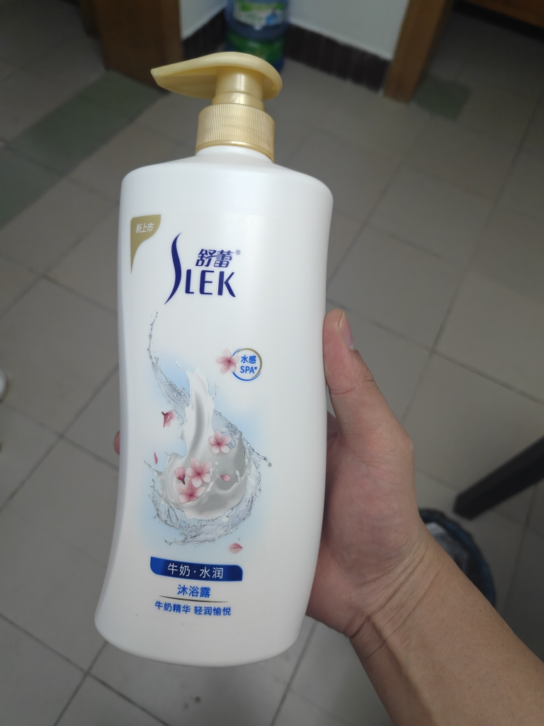 舒蕾牛奶水嫩柔滑沐浴露1升晒单图