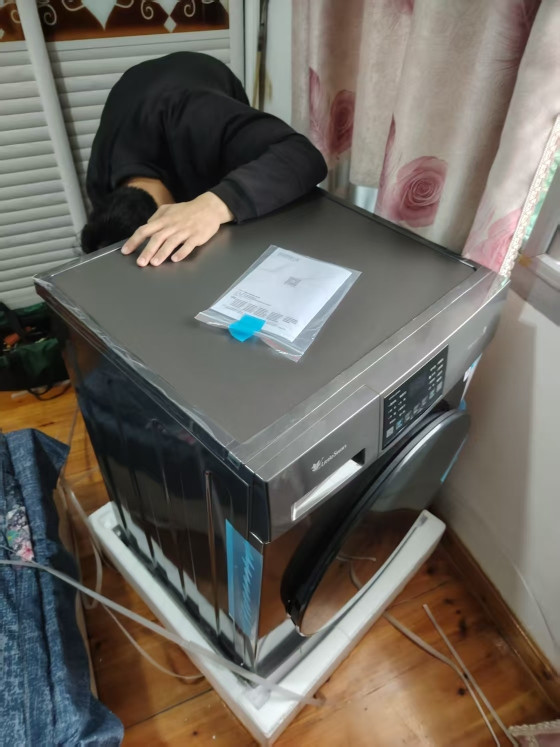 小天鹅洗衣机全自动10KG滚筒洗烘一体健康除螨一级变频家用TD100V23PRO家电国家政府补贴咨询客服晒单图