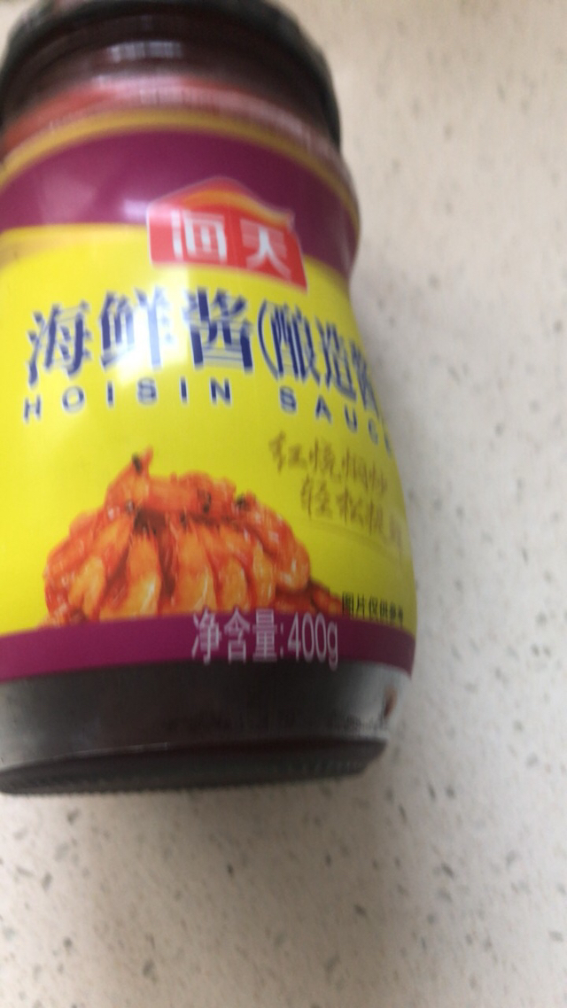 海天调味酱 海鲜酱400g*1瓶 烧烤腌制点蘸烧鸭料红烧调料 海鲜酱400g晒单图