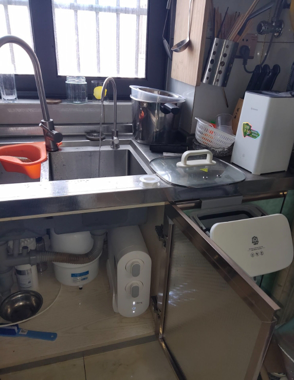汉斯顿/Hunsdon 0阻垢剂添加净水器家用直饮净水机厨下式RO反渗透母婴直饮机自来水过滤器D3晒单图