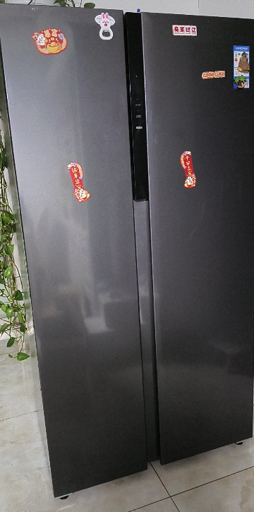 美的(Midea)550升对开门冰箱变频一级能效超薄家用电冰箱智能无霜净味BCD-550WKPZM(E)嵌入大容量晒单图