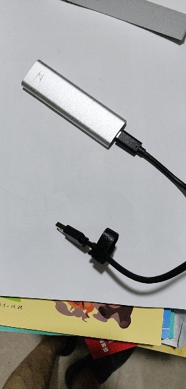 朗科(Netac) 移动固态硬盘type-c 高速USB3.1 金属外壳 pssd便携办公 Z Slim系列 1TB晒单图