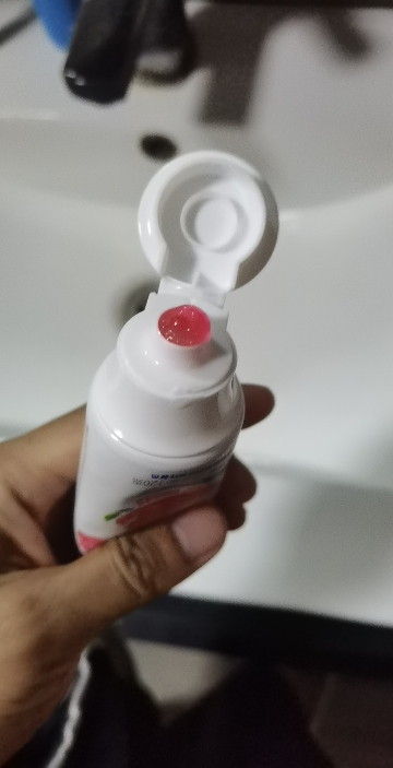佳洁士双色锁白牙膏 去黄去牙渍防渍含氟清新口气 白桃120g+玫瑰120g晒单图