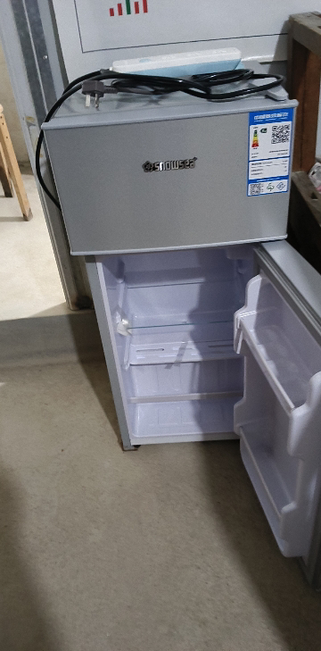 香雪海 小冰箱 家用小型双门冰箱 一级能效电冰箱 迷你小型节能冷藏冷冻 租房 宿舍冰箱 68S138E 银拉丝晒单图