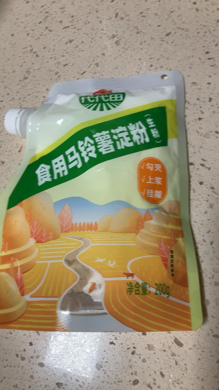 海天马铃薯淀粉200g1袋商用生粉蛋糕面包饼干家用厨房烘焙食用勾芡晒单图