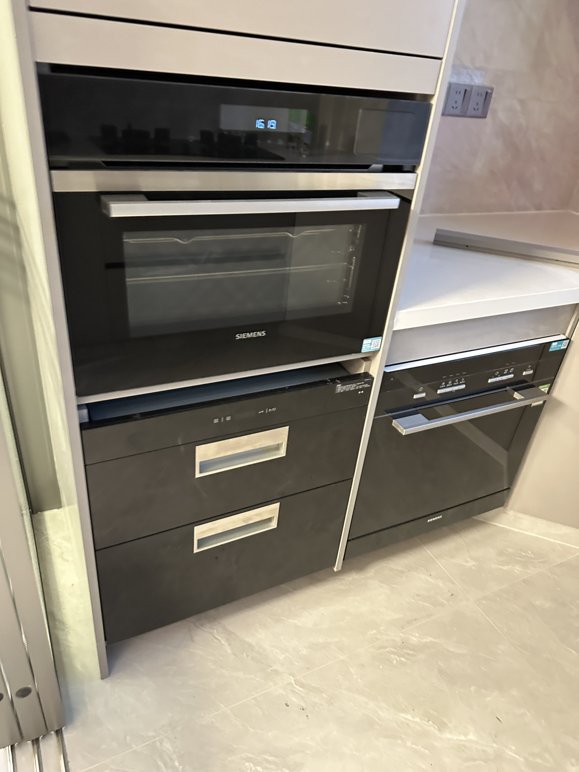 西门子(SIEMENS)嵌入式蒸烤一体机二合一45L家用自清洁 CS289ABS0W晒单图