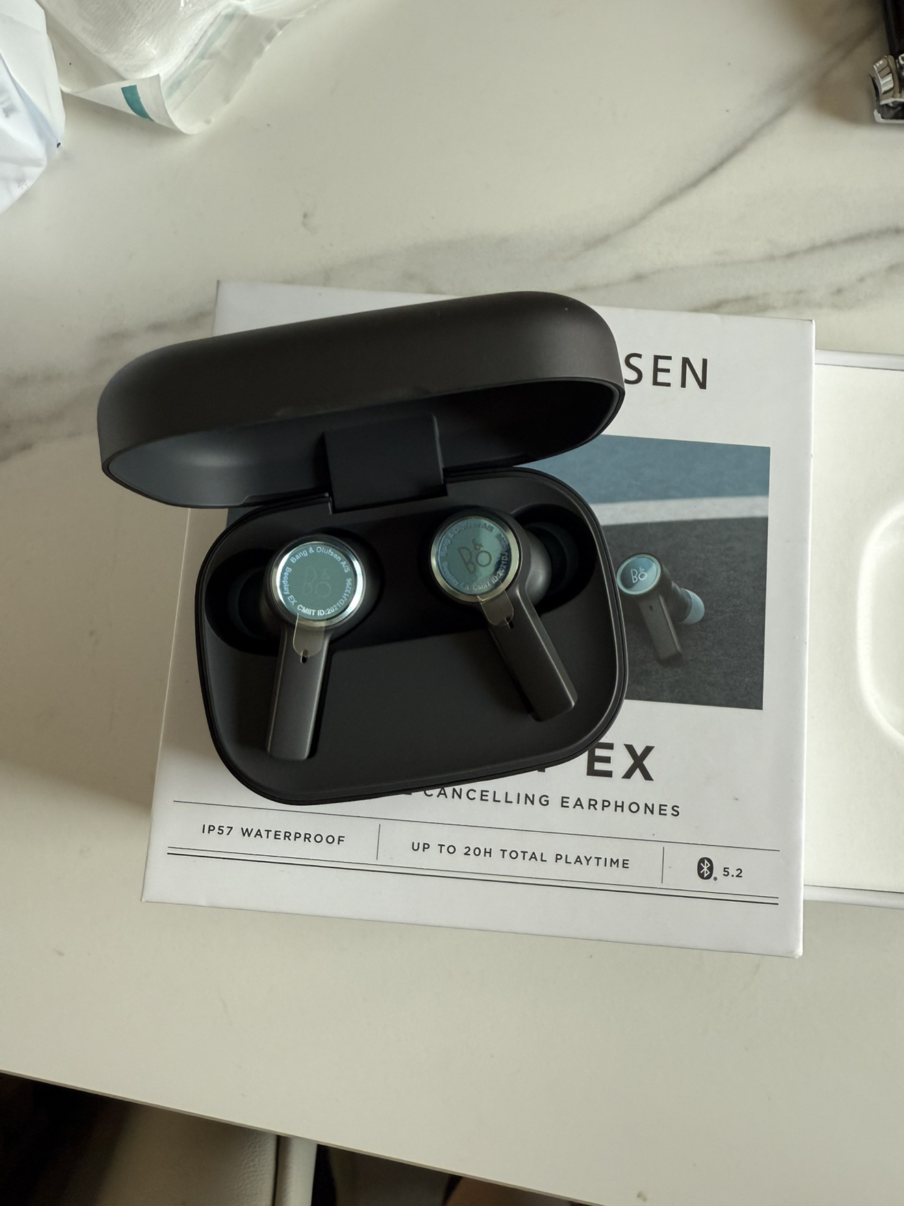 Bang&Olufsen(B&O) Beoplay EX 全新上市 自适应主动降噪第五代真无线蓝牙耳机 无线充电晒单图